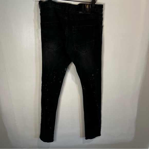 Men’s | Reason 32 paint splatter patch jeans | Size 30 - Picture 6 of 10